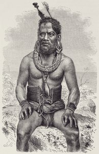 Man of the Ruk Islands、The History of Mankind、Vol.1、by Prof、Friedrich Ratzel、1896 作： English School
